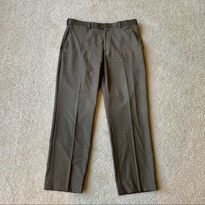 Louis Raphael Rosso 36 X 32 Brown Dress Pants
